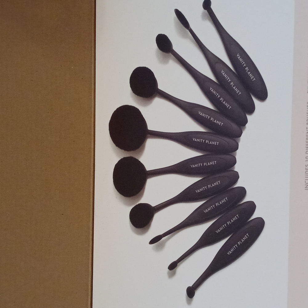 Vanity Planet 10 PC Makeup Brush Set Blend Party